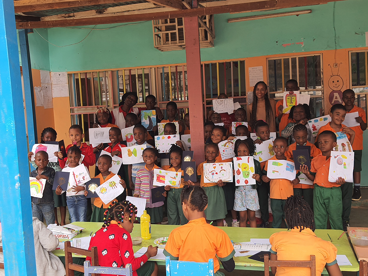 Atelier de création- Ecole Michel Ange Yaoundé