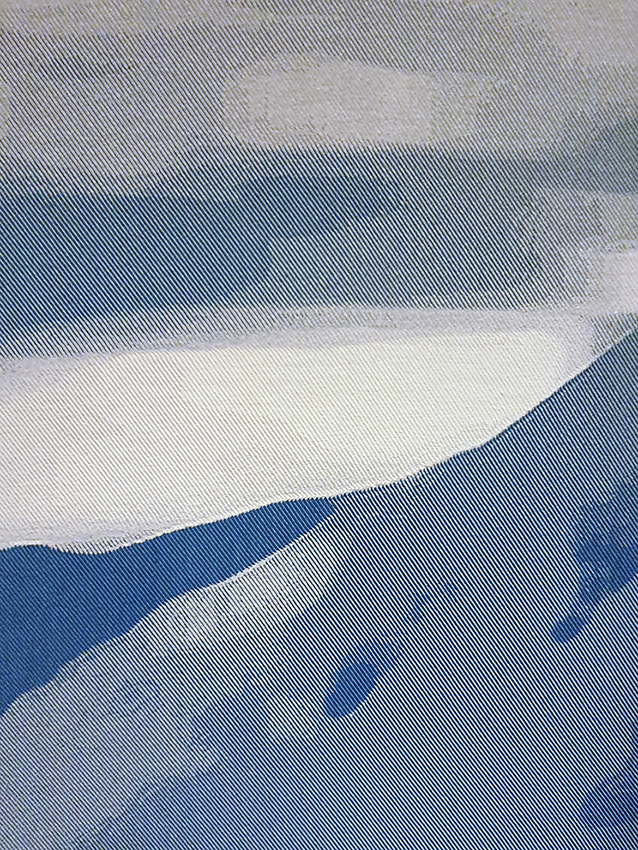 Blue Landscape - Détail